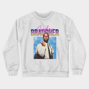 Andre Braugher // 1962s Style Retro Fan Art Design Crewneck Sweatshirt